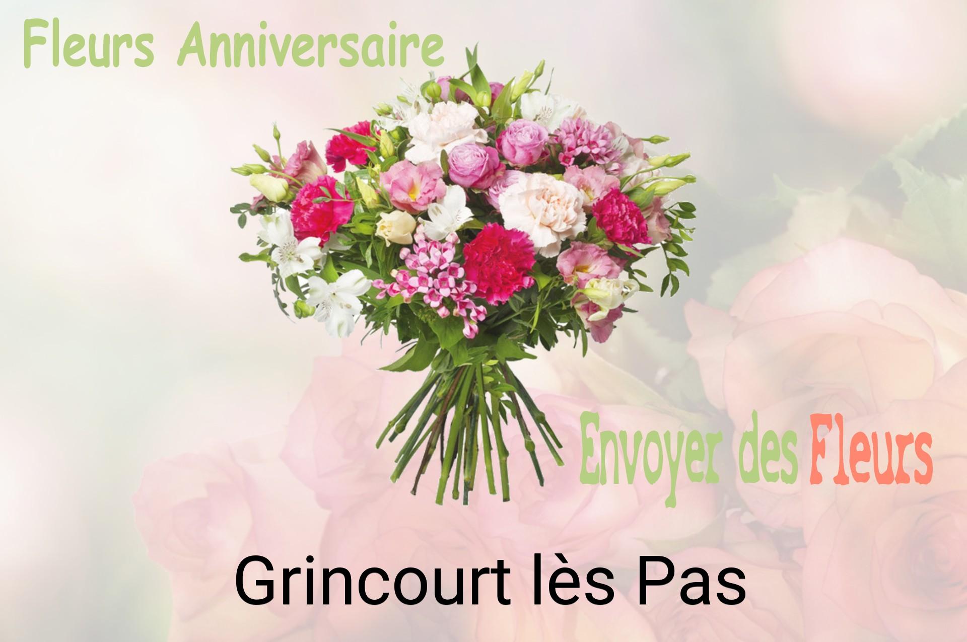 Bouquet de fleurs d’anniversaire livré à Grincourt-lès-Pas