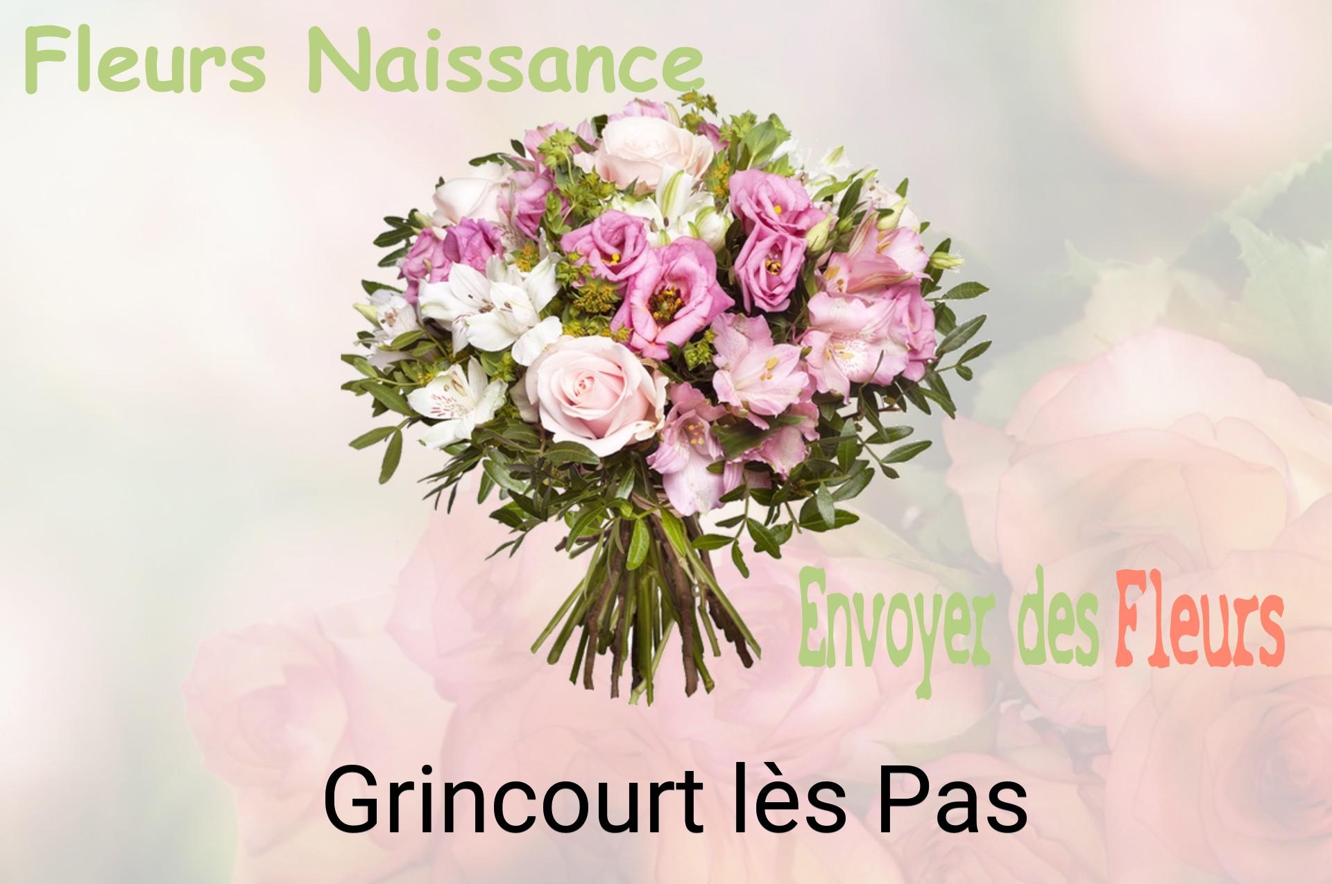Bouquet de fleurs de naissance livré à Grincourt-lès-Pas