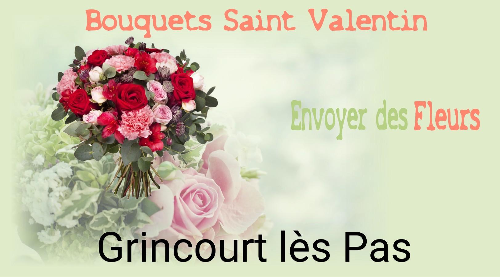Roses de Saint-Valentin livrées à Grincourt-lès-Pas